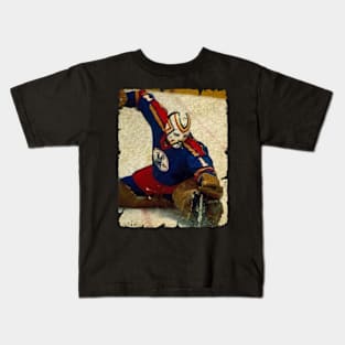 Denis Herron, 1974 in Kansas City Scouts (3.96 GAA) Kids T-Shirt